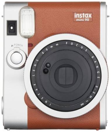 Фотоаппарат моментальной печати Fujifilm Instax Mini 90, печать снимка 54x86 мм, brown 19844097664106