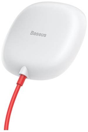 Беспроводное зарядное устройство Baseus Suction Cup Wireless Charger, белый 19844108262167