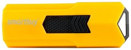 Флешка SmartBuy Stream USB 2.0 32 ГБ, 1 шт., желтый/черный 19844109401829