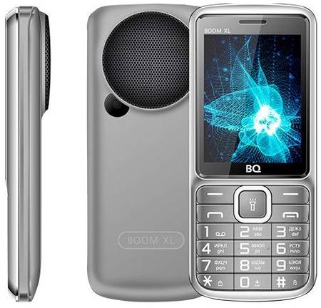 Телефон BQ 2810 BOOM XL, 2 SIM, серый 19844115514349