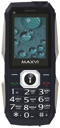 Телефон MAXVI T5, 2 SIM, синий