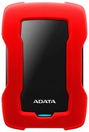 2 ТБ Внешний HDD ADATA HD330, USB 3.2 Gen 1, красный 19844124581355
