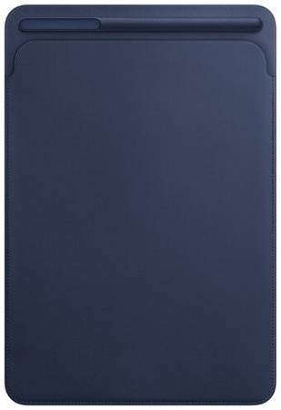 Чехол Apple Leather Sleeve для Apple iPad Pro 10.5 Midnight blue