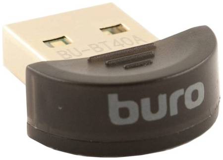 Bluetooth адаптер Buro BU-BT40A, черный 19844151775618