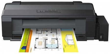 Принтер струйный Epson L1300, цветн., A3, черный 19844156722525