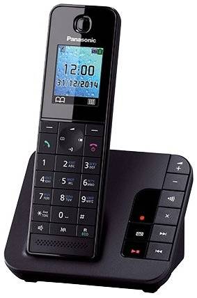 Радиотелефон Panasonic KX-TGH220 черный 19844188610893