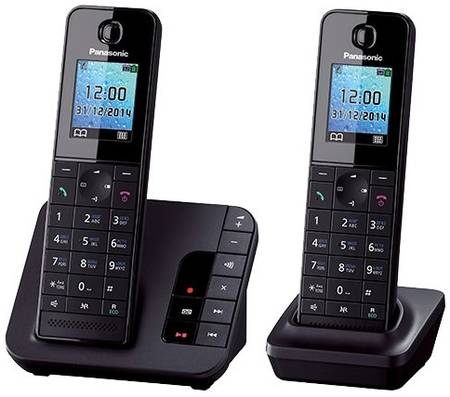Радиотелефон Panasonic KX-TGH222 черный 19844188697683