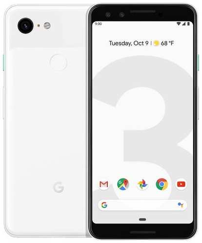 Смартфон Google Pixel 3 4/64 ГБ, 1 nano SIM, Clearly