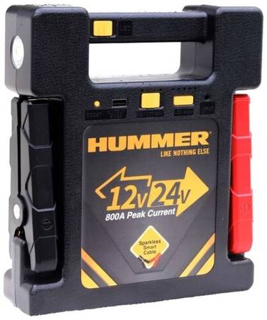Пуско-зарядное устройство HUMMER H24 черный 81.09 Вт 800 А 1200 А 19844232765570