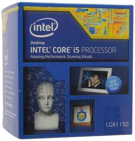 Процессор Intel Core i5-4670K Haswell LGA1150, 4 x 3400 МГц, OEM