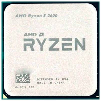 Процессор AMD Ryzen 5 2600 AM4, 6 x 3400 МГц, OEM 19844241679979