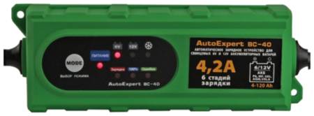 Зарядное устройство AutoExpert BC-40 зеленый 19844253650951