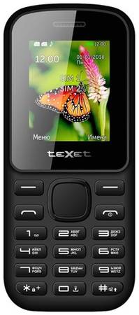 Телефон teXet TM-130, 2 SIM, черный/красный 19844253659680