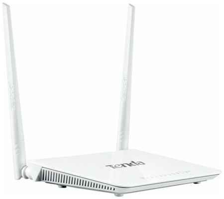 Tenda D301 V4.0 Wi-Fi роутер ADSL2+, 300 Мбит/сек, Wi-Fi 4 (802.11n), белый 19844273562596