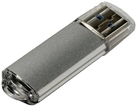 Флешка SmartBuy V-Cut USB 3.0/3.1 128 ГБ, 1 шт., серебристый 19844298231744