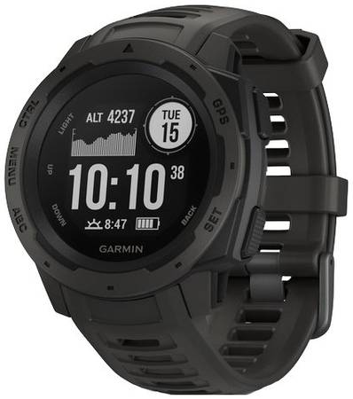 Умные часы Garmin Instinct 45 мм GPS, graphite 19844298895812