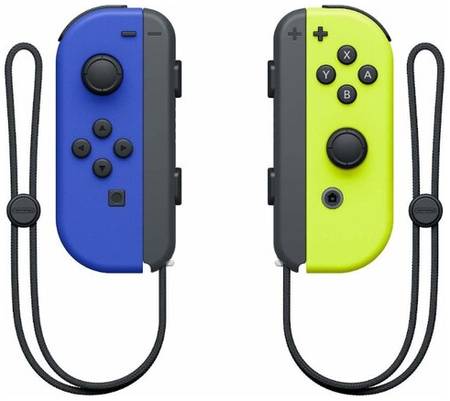 Комплект Nintendo Switch Joy-Con controllers Duo, синий/желтый 19844302553993