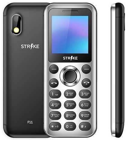 Strike F11, 2 SIM, черный 19844305438974
