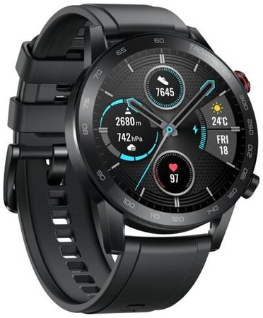 Умные часы HONOR MagicWatch 2 46 мм GPS Global, черный 19844309568186