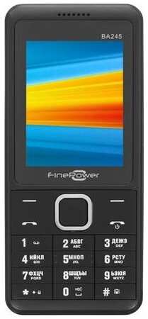 Смартфон FinePower BA245, 2 SIM, черный 19844317200923