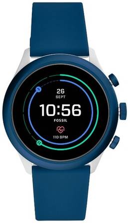 Умные часы FOSSIL Gen 4 Sport Smartwatch 43мм, blue 19844320943383
