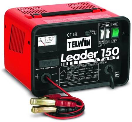 Пуско-зарядное устройство Telwin Leader 150 Start черный/красный 19844323151303