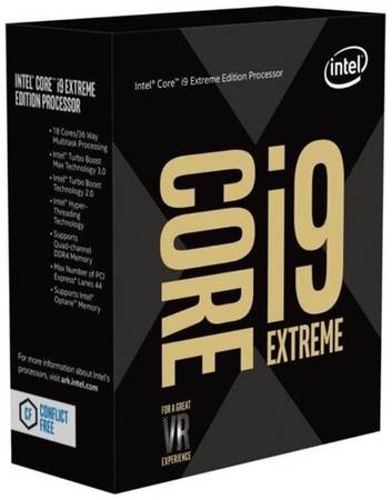 Процессор Intel Core i9-10980XE Extreme Edition LGA2066, 18 x 3000 МГц, BOX 19844329862916