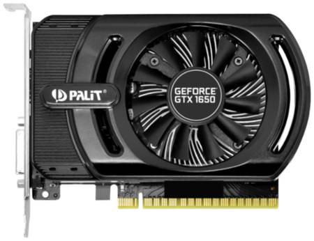 Видеокарта Palit GeForce GTX 1650 StormX 4GB (NE51650006G1-1170F), Retail 19844340576951