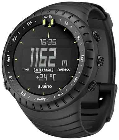 Умные часы SUUNTO Core (silicone), черный 19844343335927