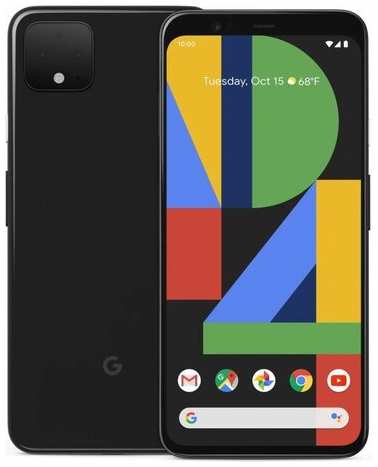 Смартфон Google Pixel 4 6/64 ГБ, nano SIM+eSIM, Just black 19844348550963