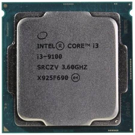 Процессор Intel Core i3-9100 LGA1151 v2, 4 x 3600 МГц, OEM 19844364814313
