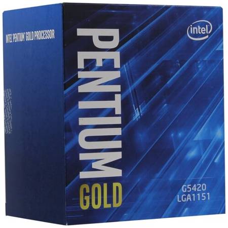 Процессор Intel Pentium G5420 LGA1151 v2, 2 x 3800 МГц, BOX