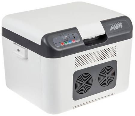 Холодильник автомобильный AVS CC-27WBC 12V/24V/220V (программное цифровое управление, USB-порт), 27 л, термоэлектрический (эффект Пельтье), A07084S 19844367814951