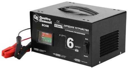 Зарядное устройство Quattro Elementi BC6M (770-070) черный 19844370623991