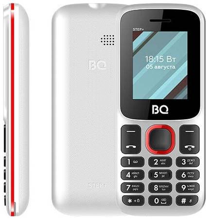 Телефон BQ 1848 Step+, 2 SIM, бело-красный 19844370673326