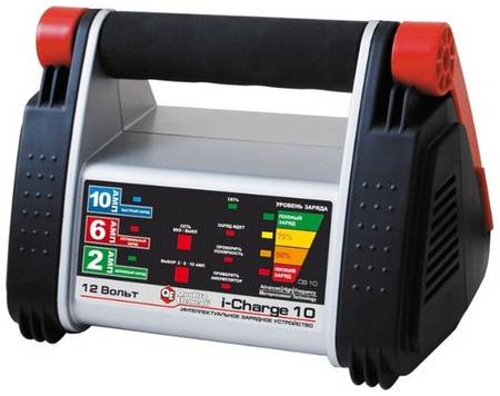 Зарядное устройство Quattro Elementi i-Charge 10 (771-152) черный/белый/красный 160 Вт 2 А 10 А 19844378623396