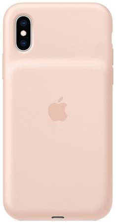 Чехол-аккумулятор Apple Smart Battery Case для Apple iPhone XS розовый песок
