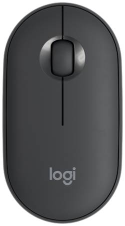 Беспроводная компактная мышь Logitech Pebble M350, графитовый (graphite) 19844392640958