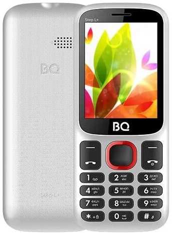 Телефон BQ 2440 Step L+, 2 SIM, бело-красный 19844392839582