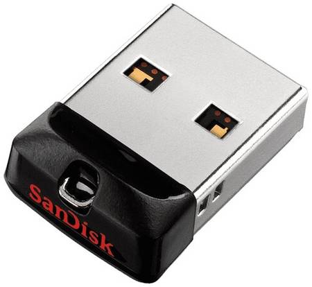 Флешка SanDisk Cruzer Fit 32 ГБ, 1 шт., черный 19844394589935