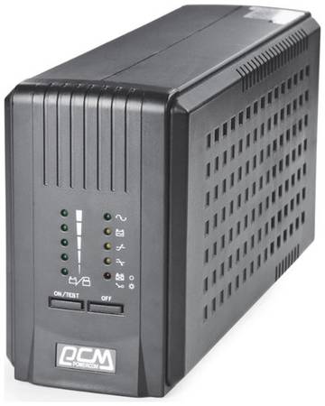 Интерактивный ИБП Powercom SMART KING PRO+ SPT-500 черный 350 Вт 19844506112852