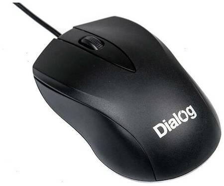 Мышь Dialog MOС-15U Black USB, черный 19844506350399