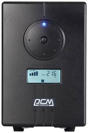 Интерактивный ИБП Powercom INFINITY INF-1500 черный 1050 Вт