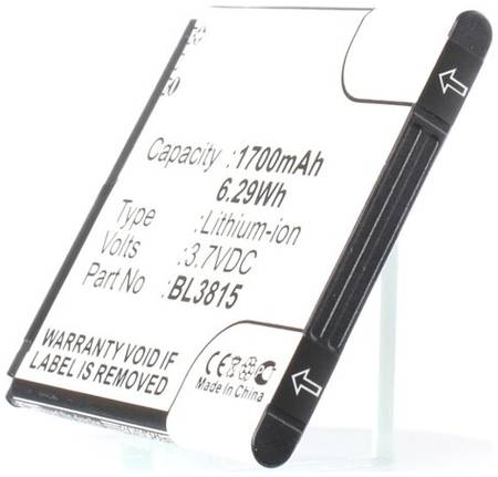 Аккумулятор iBatt iB-U1-M1760 1700mAh для Fly IQ4407, ERA Nano 7