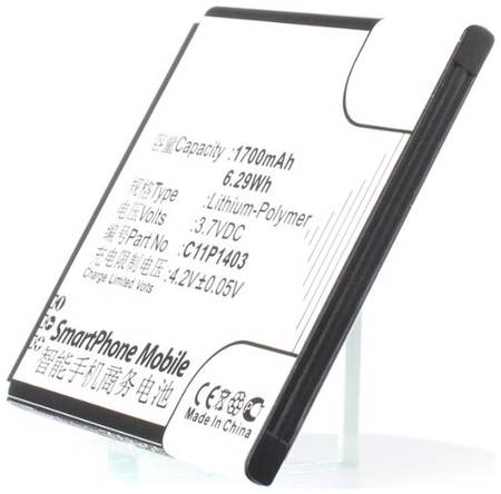 Аккумулятор iBatt iB-U1-M1308 1700mAh для Asus A450CG, ZenFone 4.5