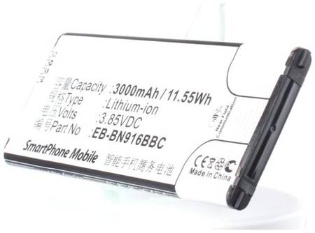 Аккумулятор iBatt iB-U1-M1132 3000mAh для Samsung SM-N910F, SM-N9100, SM-N910P, SM-N9106W, Galaxy Note 4 ( China Mobile ), SM-N9109W