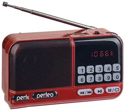Радиоприемник Perfeo Aspen Red PF_B4058 19844508609973