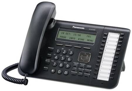 VoIP-телефон Panasonic KX-NT543 черный 19844508626950