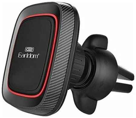 Держатель автомобильный Earldom, ET-EH49, для смартфона, пластик, воздуховод, шарнир, магнит, цвет: