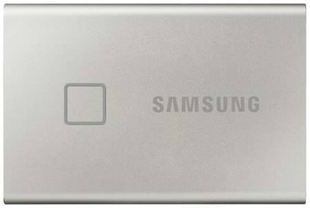 1 ТБ Внешний SSD Samsung T7 Touch, USB 3.2 Gen 2 Type-C, серебристый 19844522243979